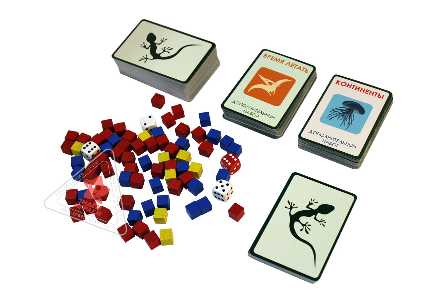 настольная игра Эволюции подарочное издание карточки и фишки