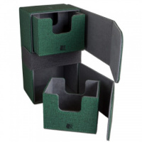 Фотография Blackfire Convertible Premium Deck Box Dual 200+ Standard Size Cards - Green [=city]